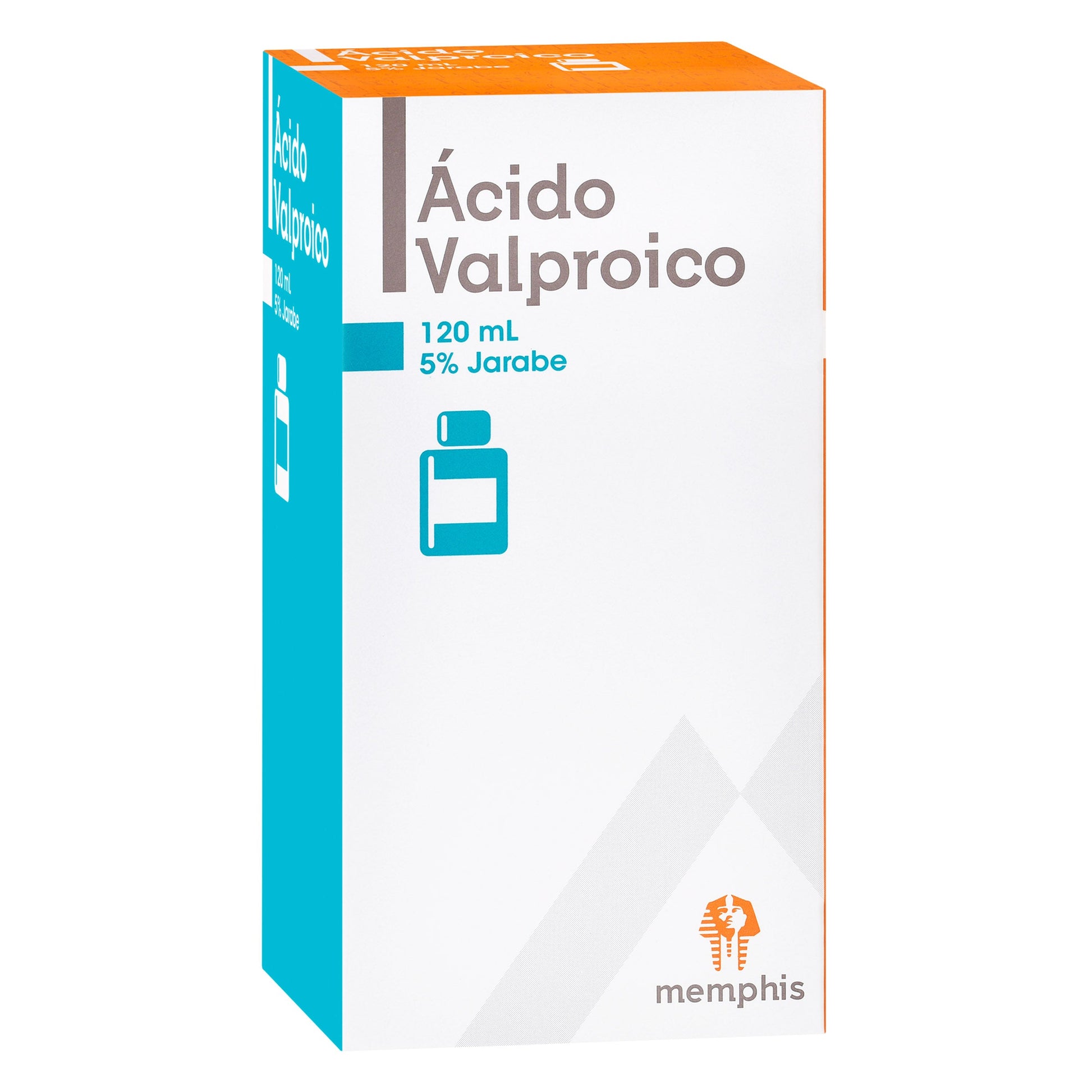 Ácido ValproatoICO 250 mg Jarabe 120 ml Mp