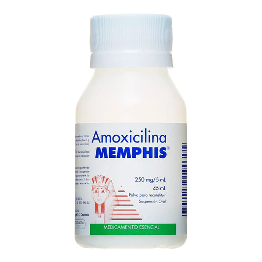 Amoxicilina 250 mg Suspensión 45 ml Mp
