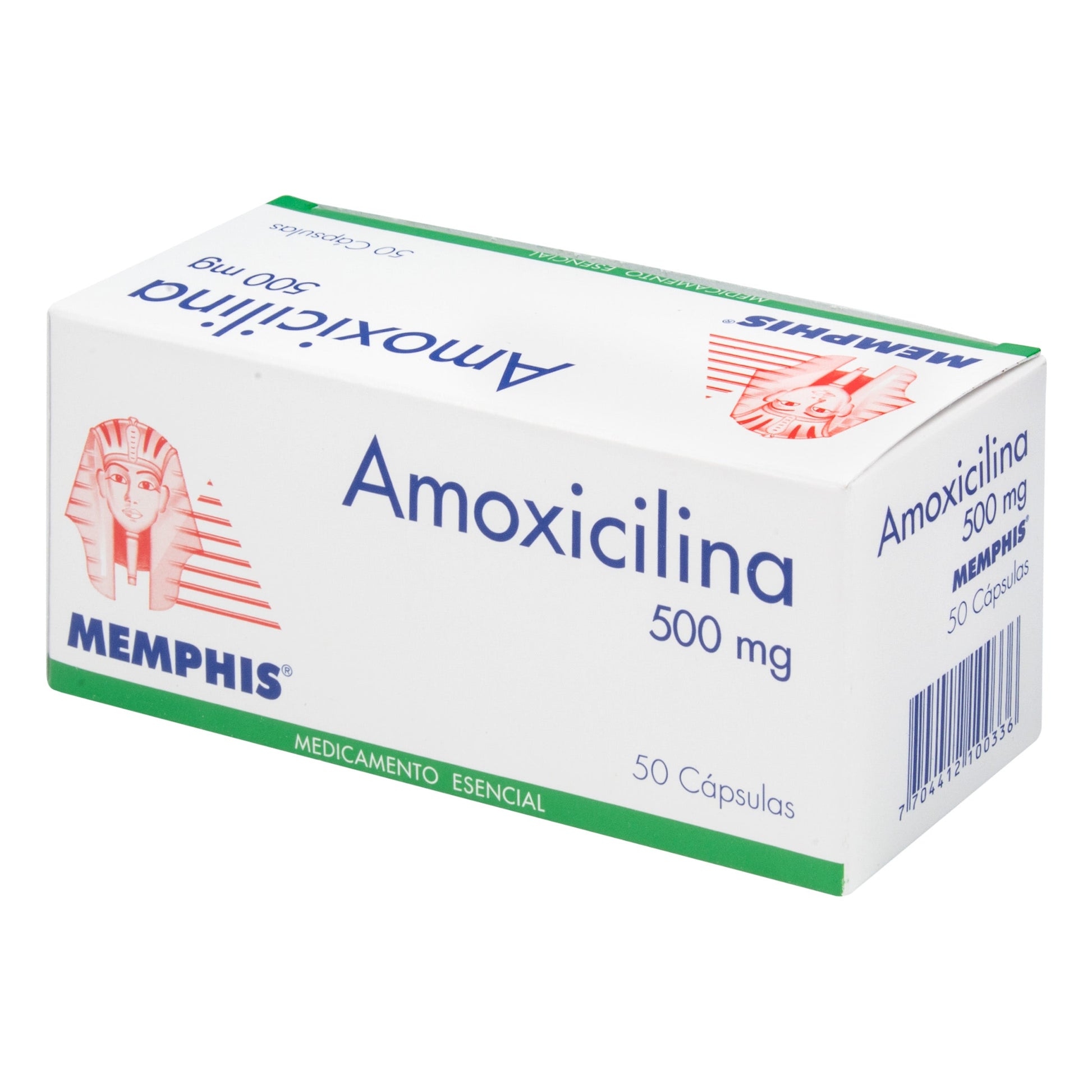 Amoxicilina 500 mg 50 Cápsulas Mp