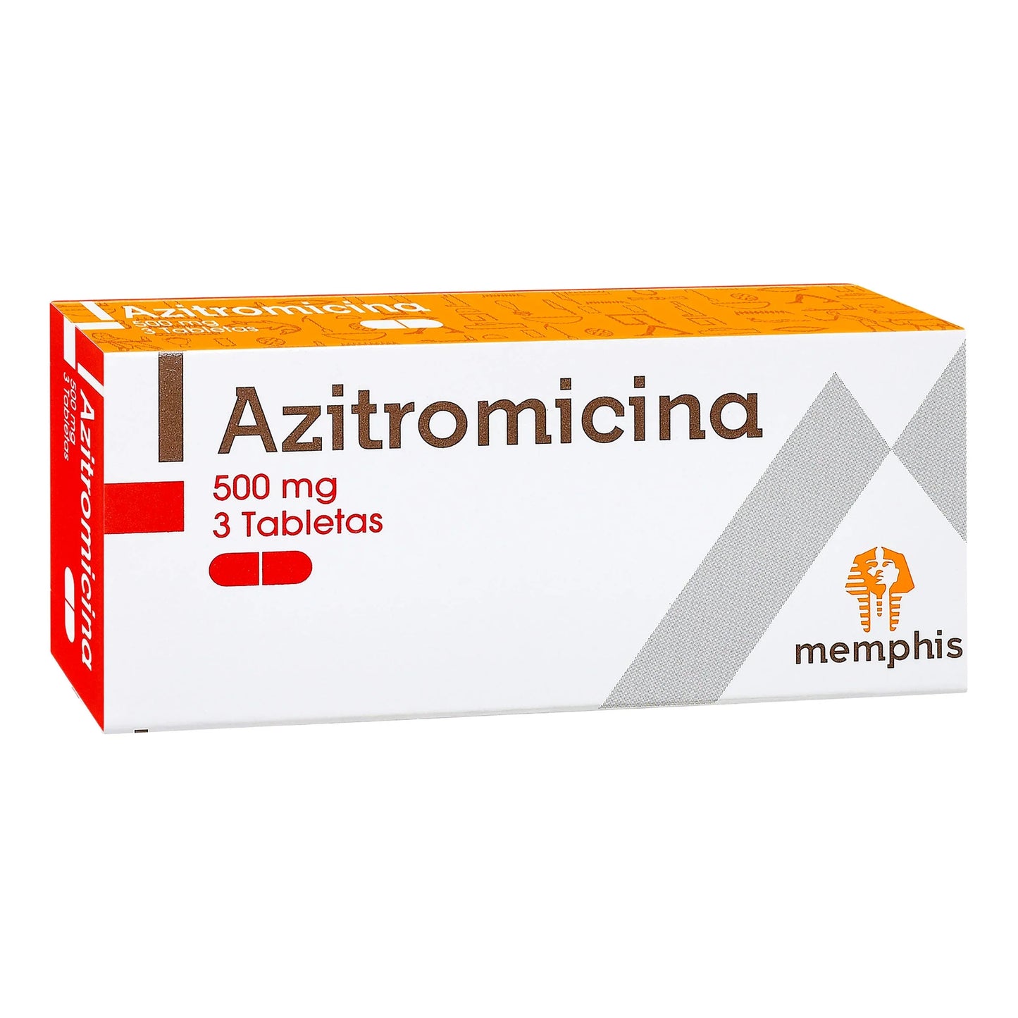 Azitromicina 500 mg 3 Tabletas Mp
