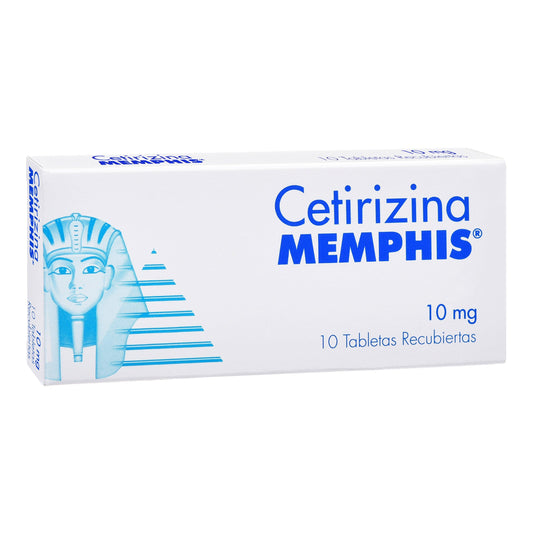 Cetirizina 10mg 10 Tbs