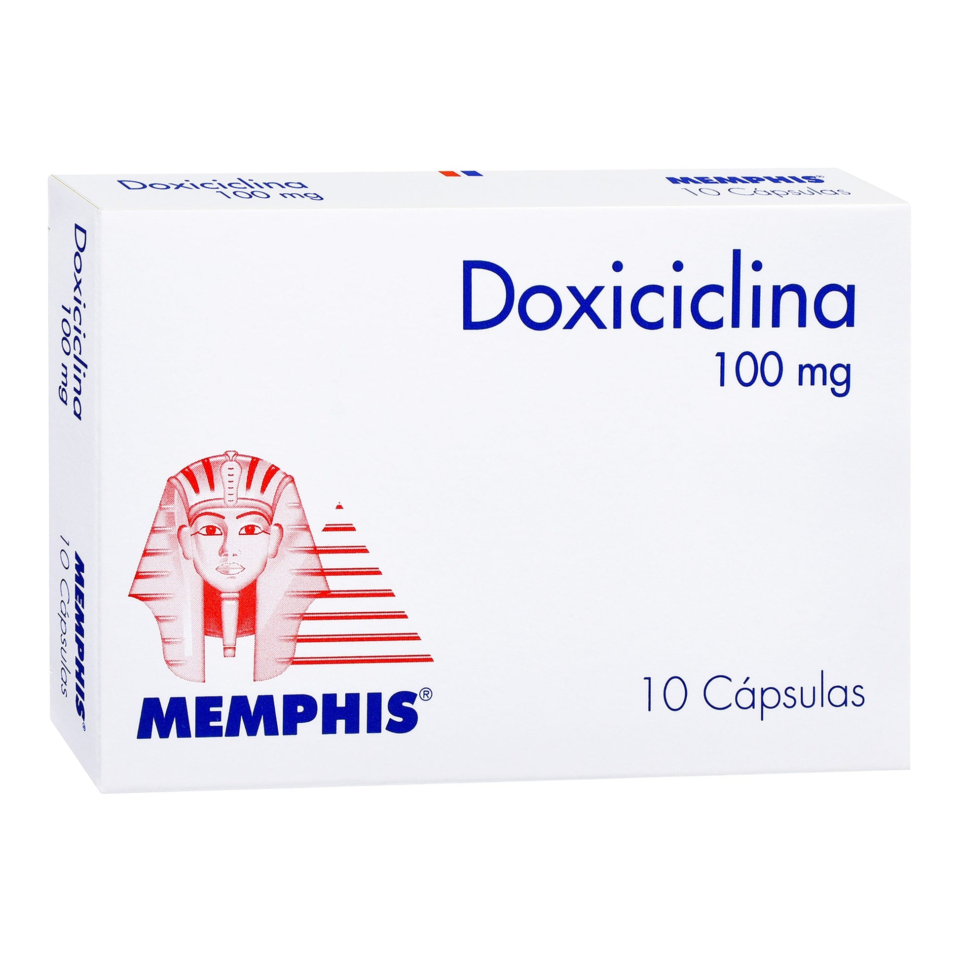 Doxiciclina 100 mg 10 Tbs Mp