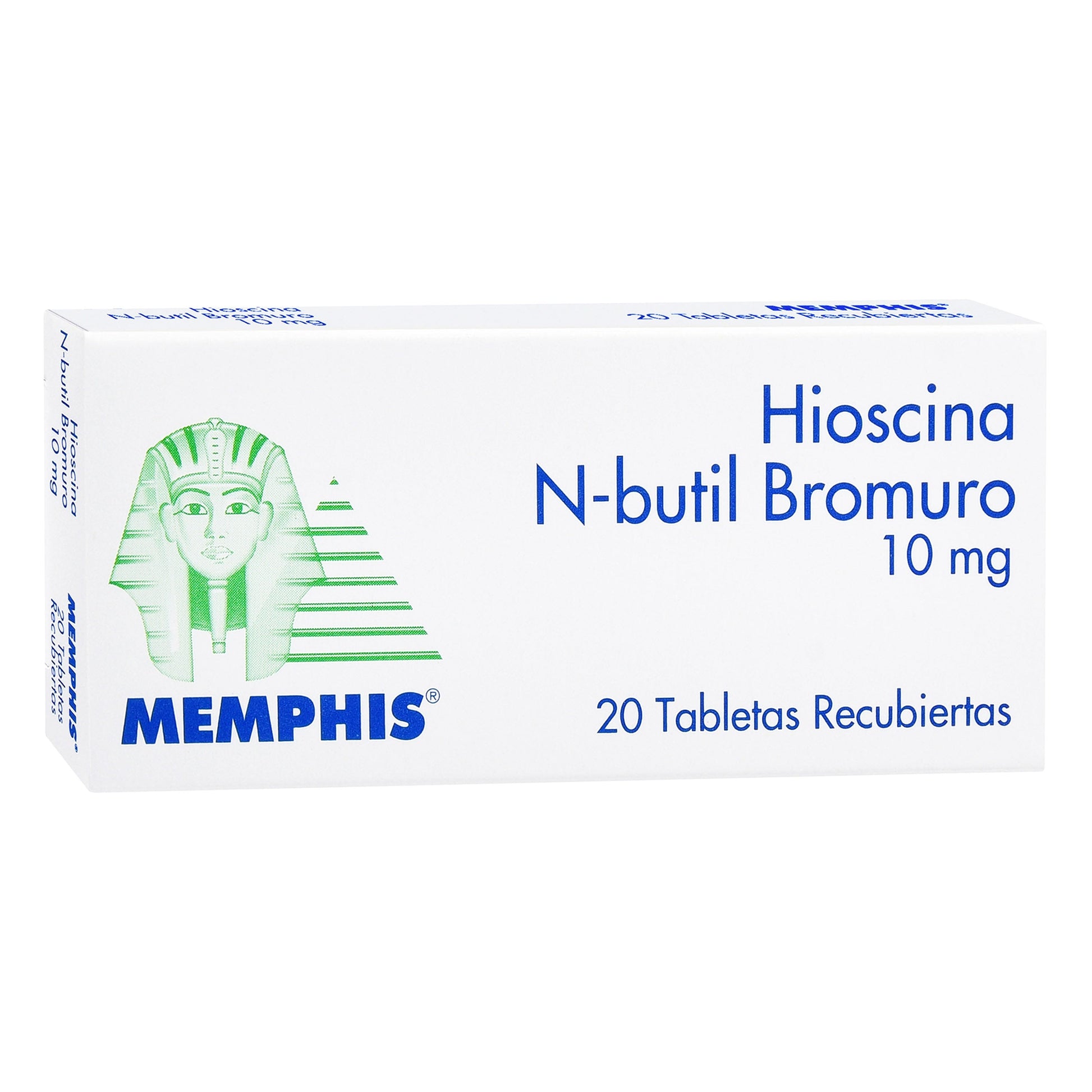 Hioscina N-butil Bromuro 10 mg 20 Tbs Mp