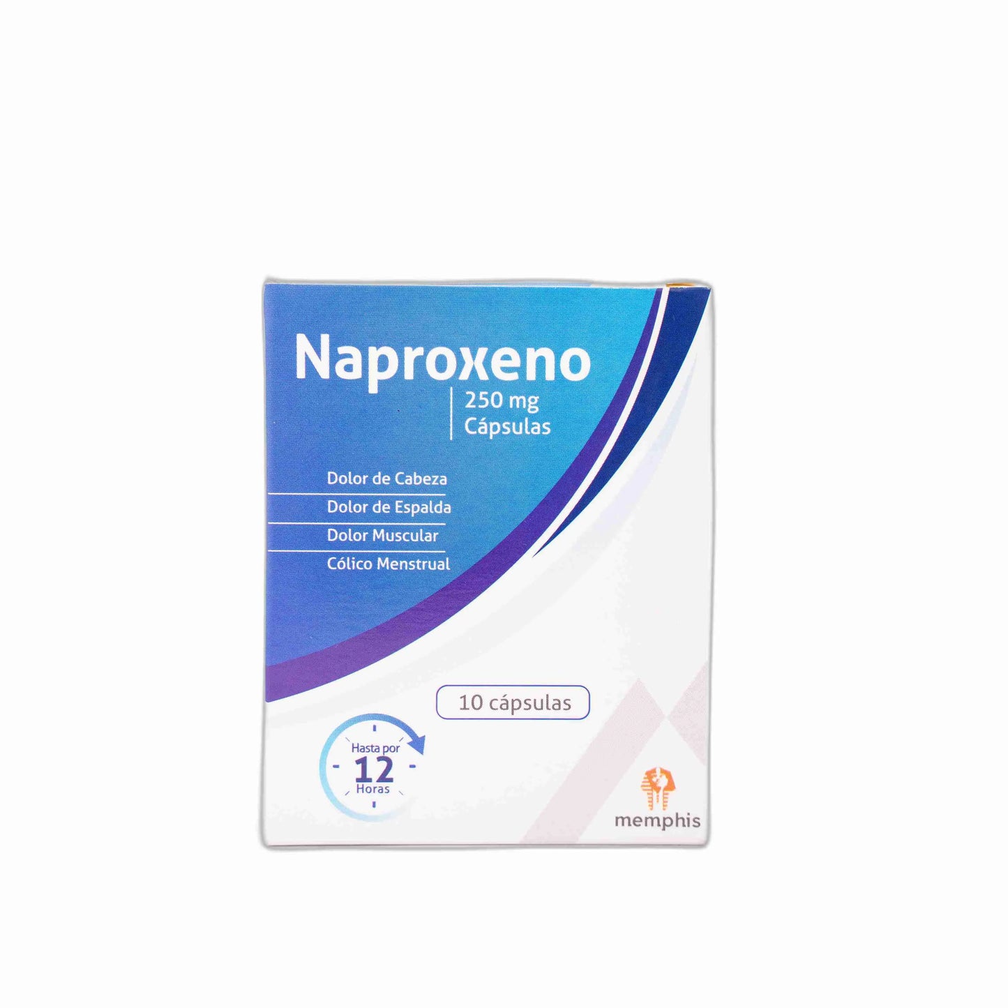 Naproxeno 250 Miligramos 10 Cápsulas