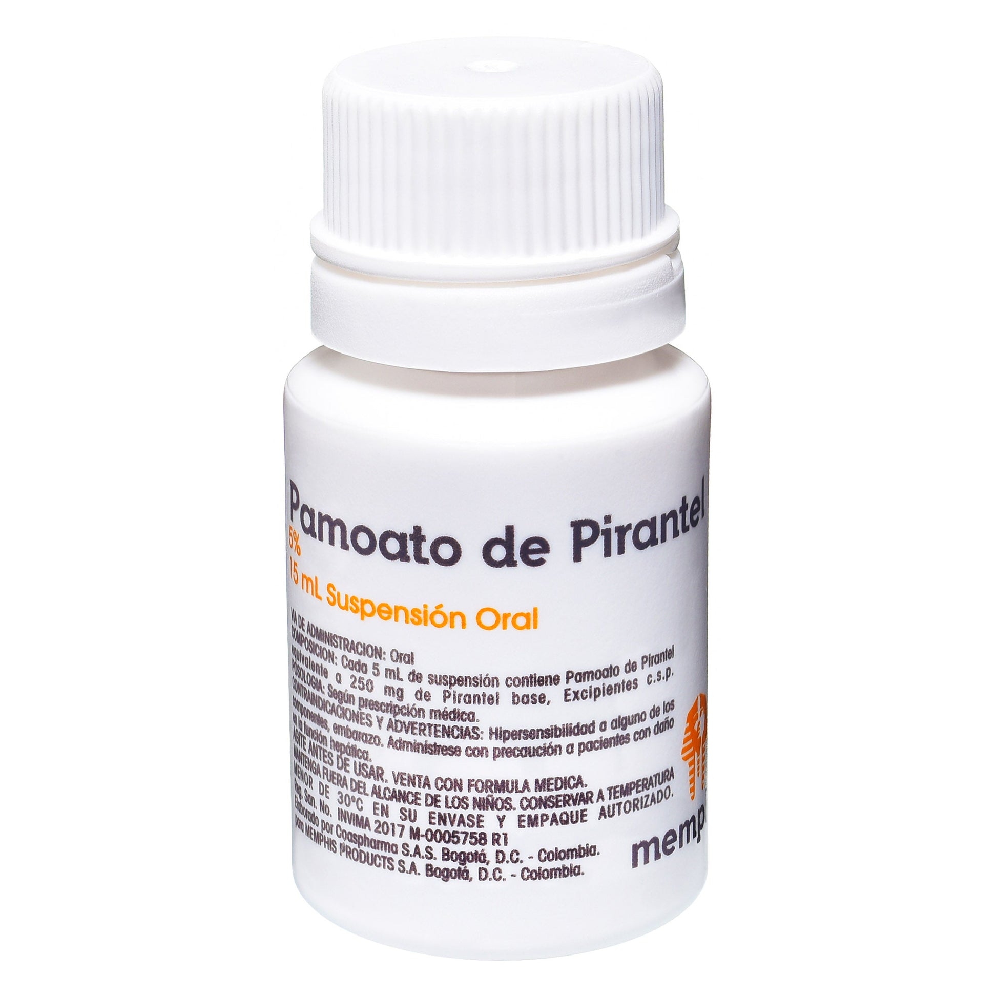 Pamoato Pirantel Suspensión 15 ml Mp