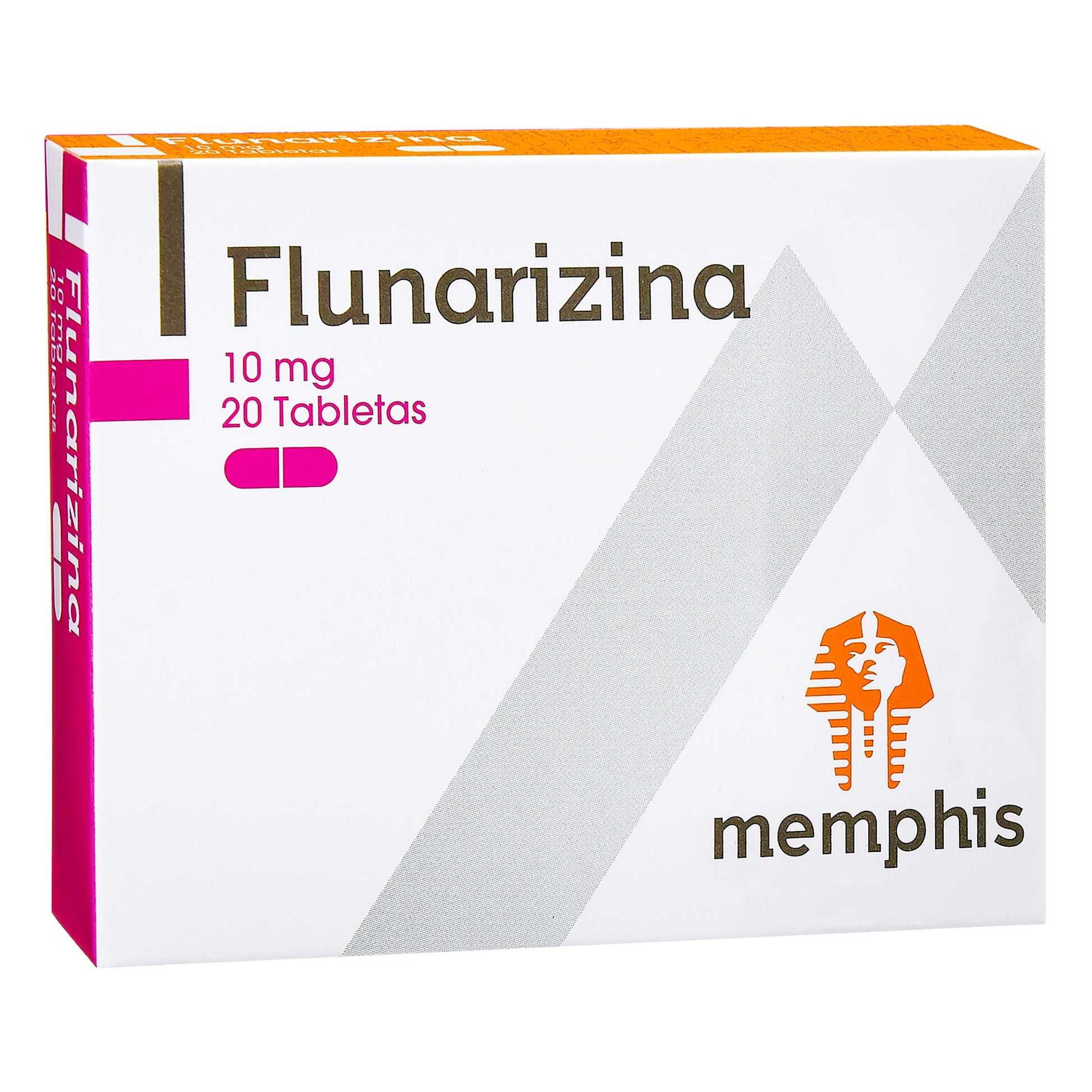 Flunarizina 10 mg 20 Tabletas Mp