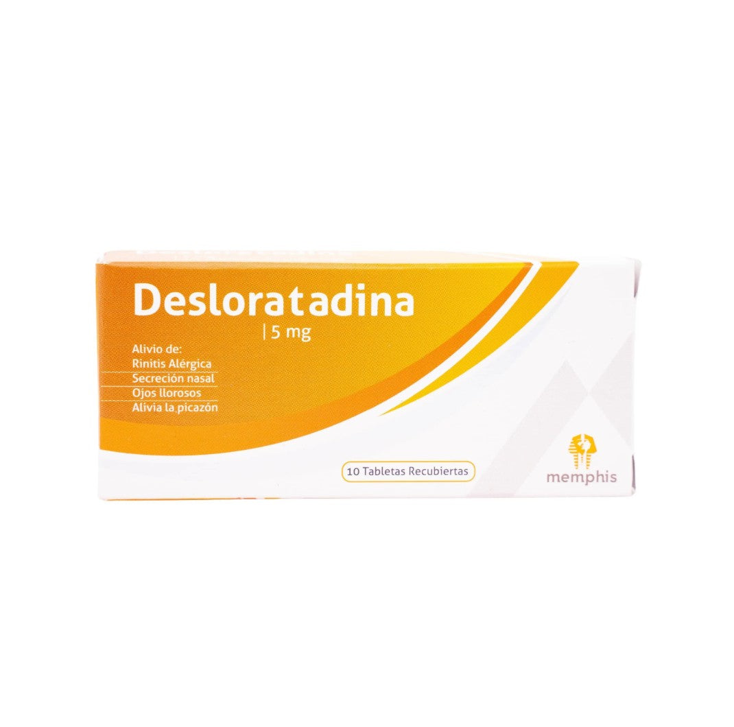 Desloratadina 5 mg 10 Tableta Memphis