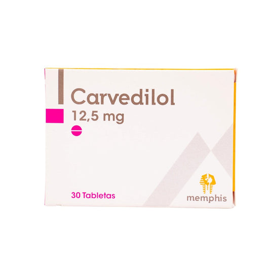 Carvedilol 12.5 mg 30 Tableta (p)17835