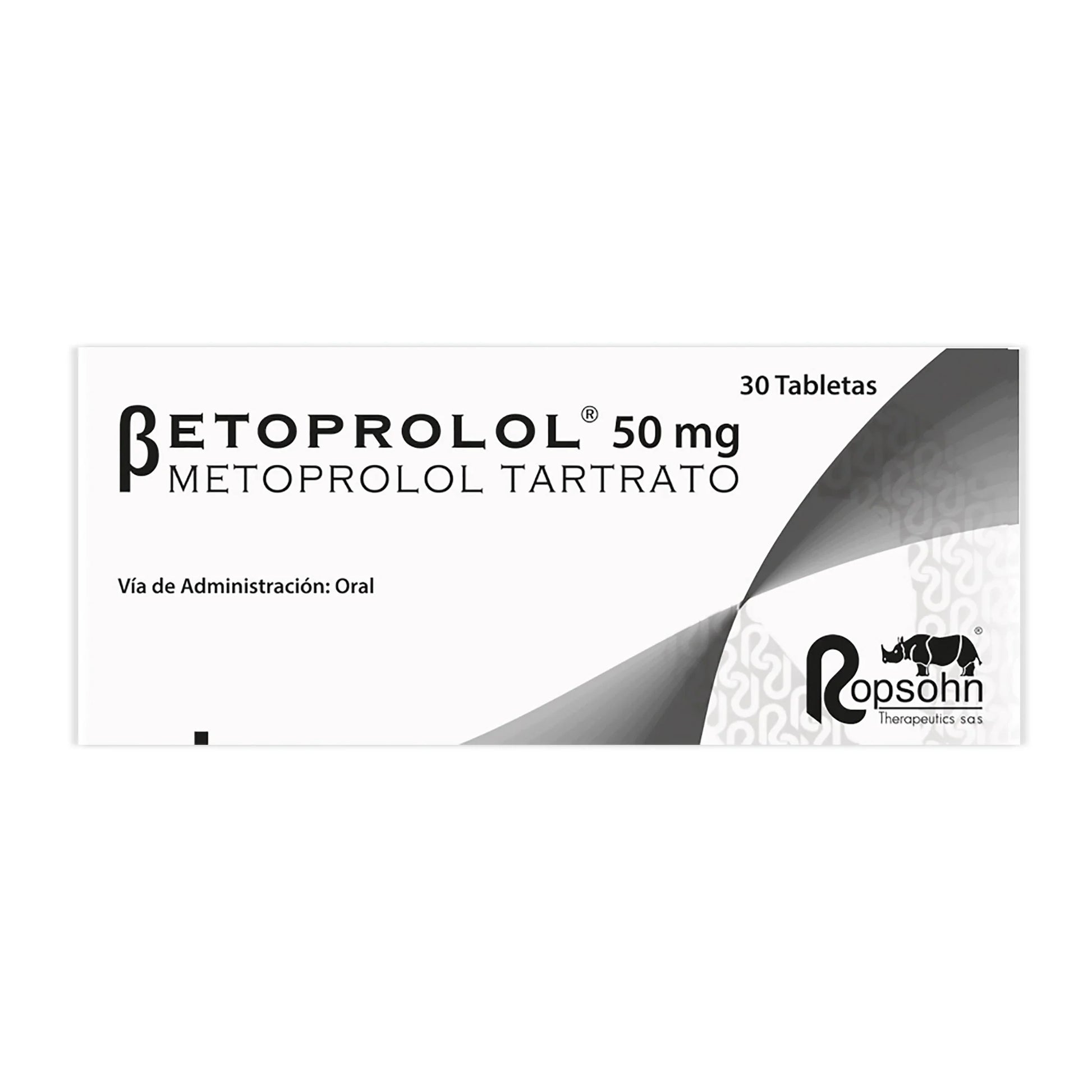 Betoprolol 100 mg 30 Tabletas
