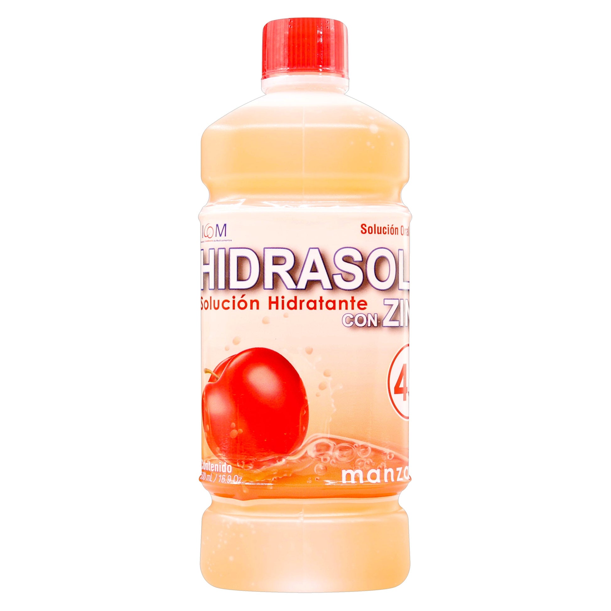 HidratanteSOL 45 Zinc Manzana 500ml Su.ora.ic