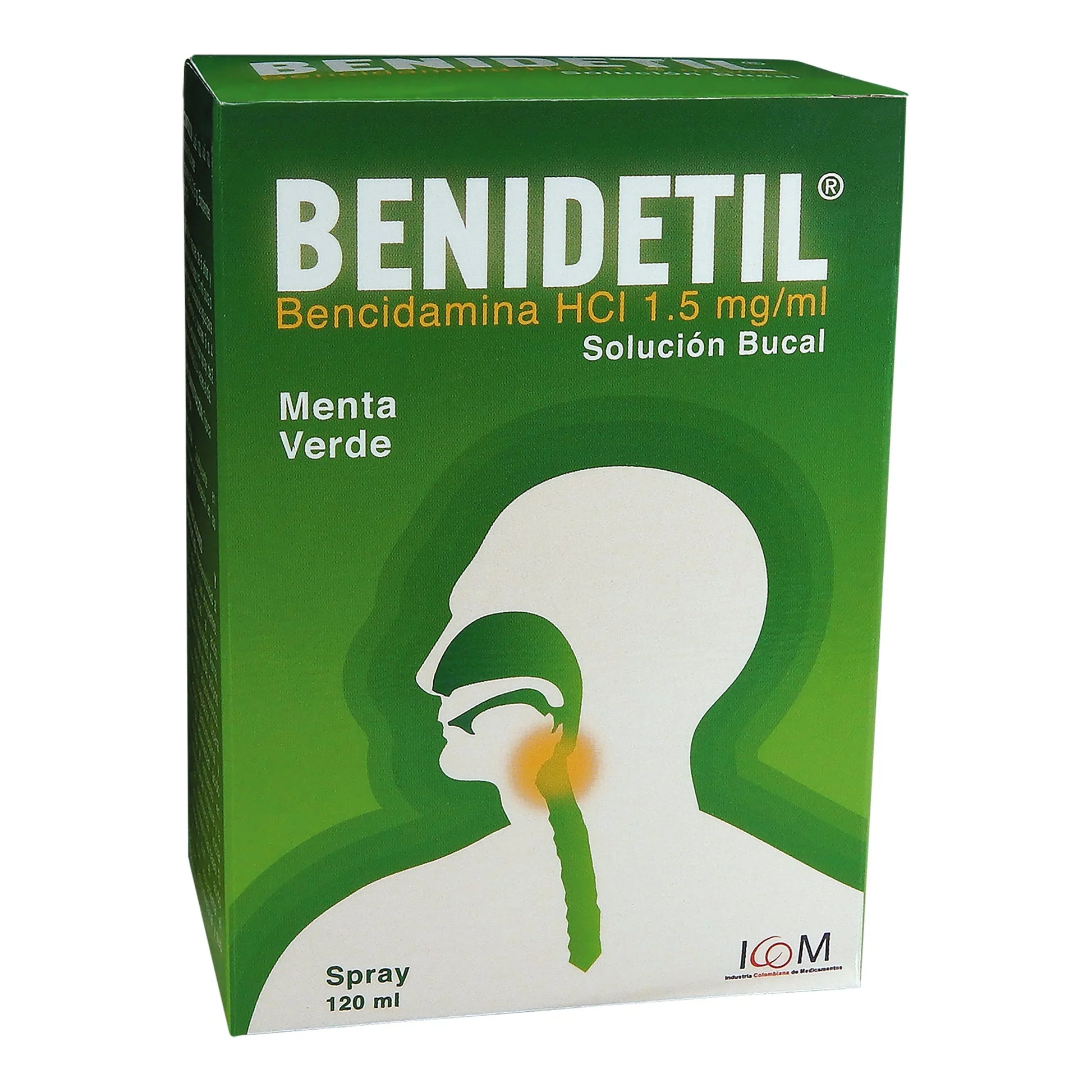 Benidetil 1.5mg Ment.spray 120ml Ic (rf)