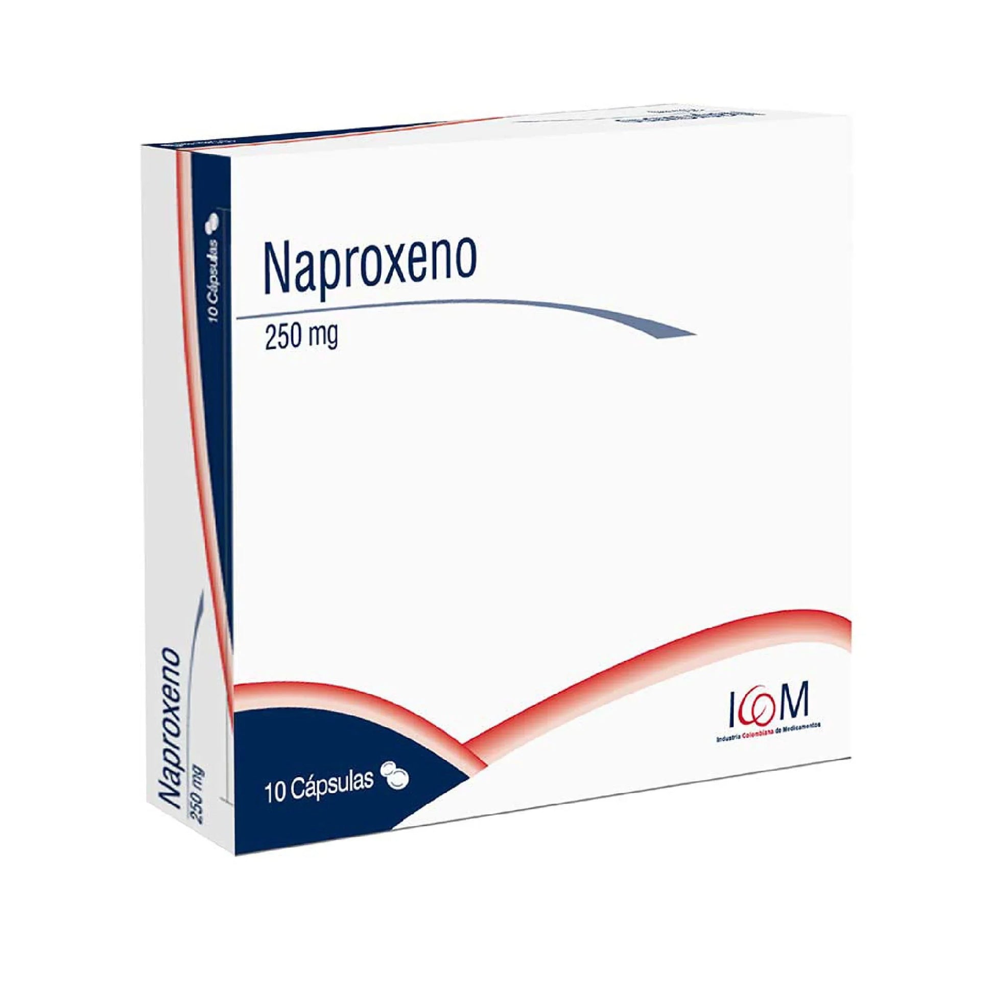 Naproxeno 250 mg X 10 Cápsulas Ic