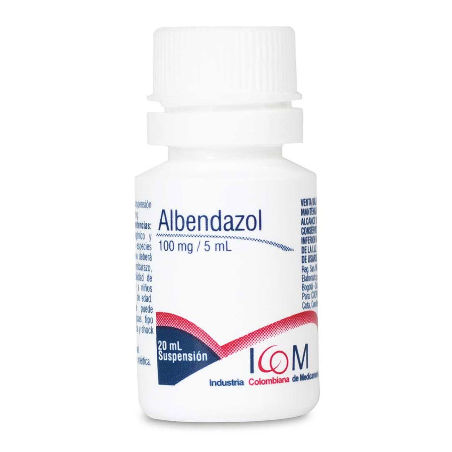 Albendazol Sus 20 ml Icom