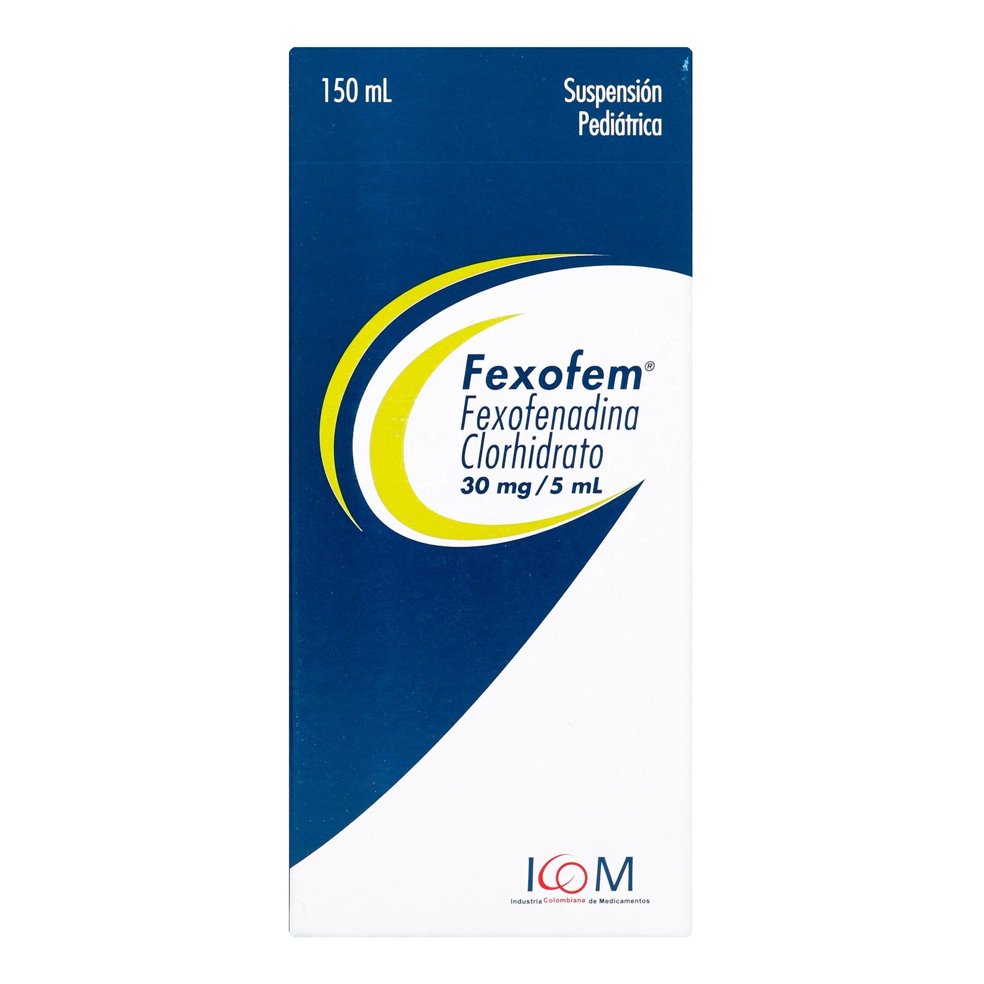 Fexofenadina Suspensión 30mg 150 ml Icom