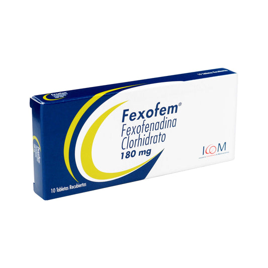 Fexofem 180 mg 10 Tbs Icom