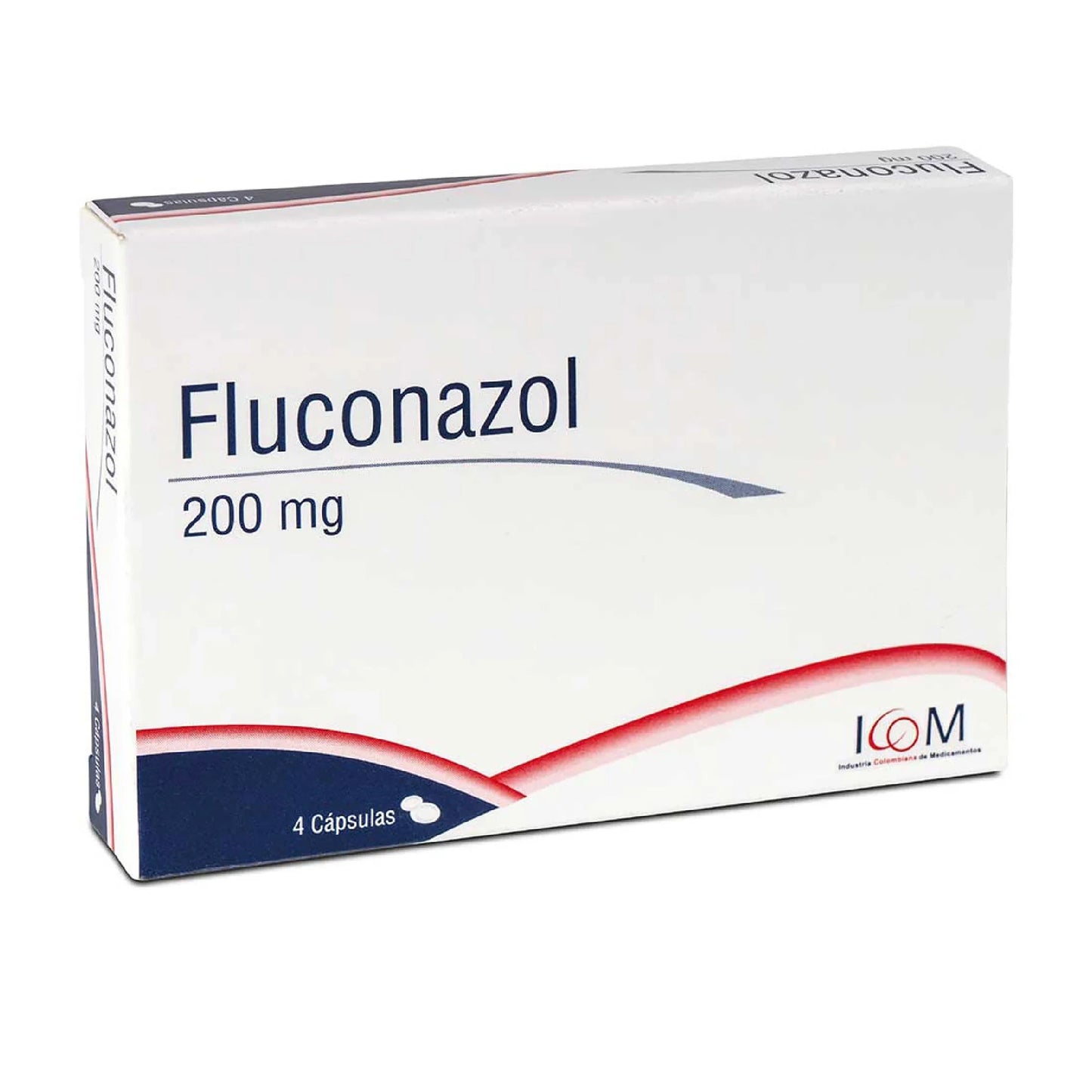 Fluconazol 200mg X 4 Cápsulas Icom