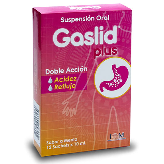 gASLID Plus Suspensión Caja X 12 Sachet X 10