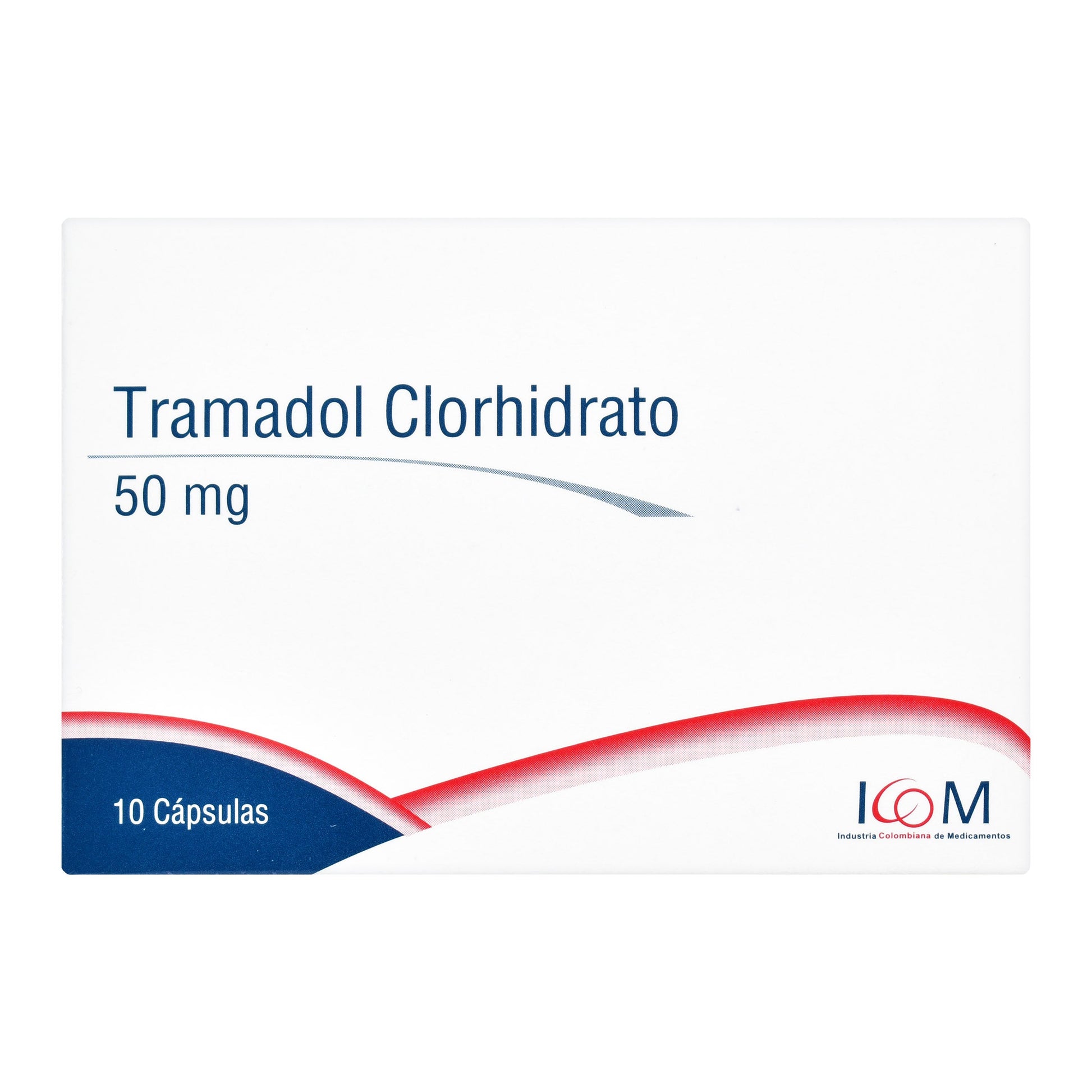 Tramadol 50 mg 10 Cápsulas Ic Mq