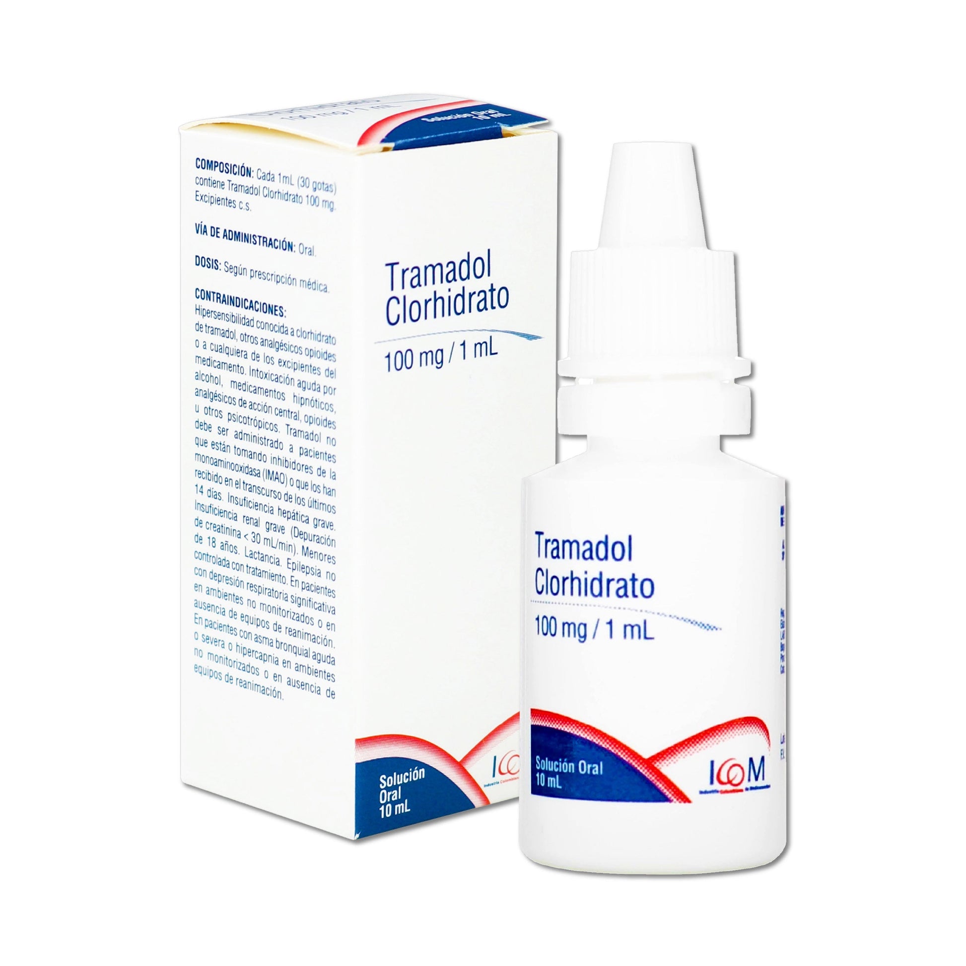 Tramadol 100 mg Gotas Icom
