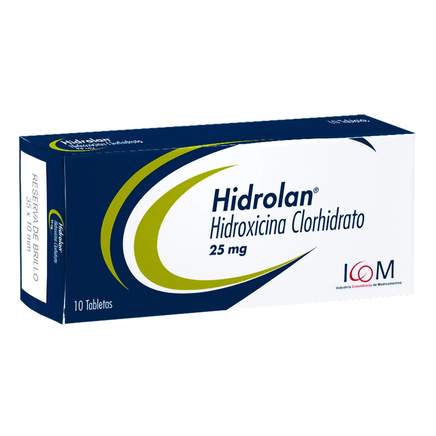 Hidrolan 25 mg 20 Tabletas Icom (2)