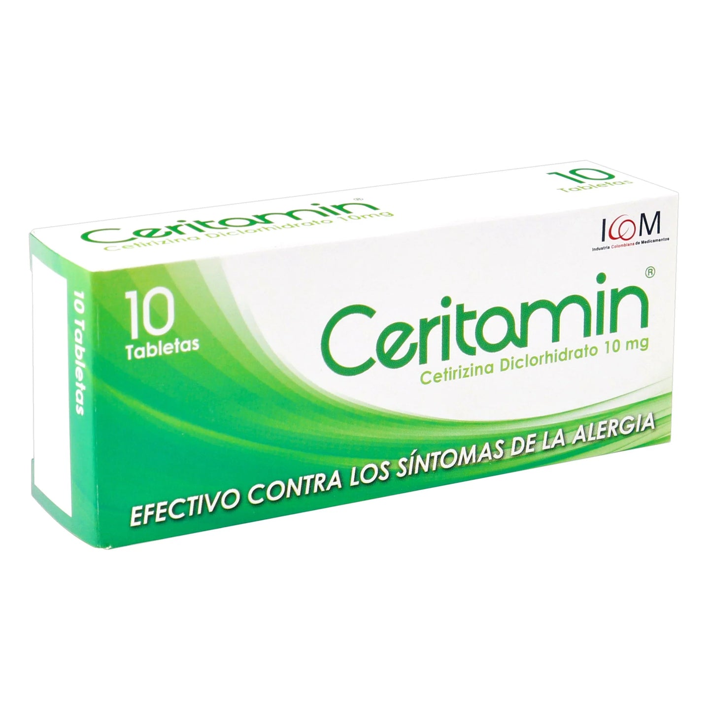 Ceritamin 10 mg Tabletas