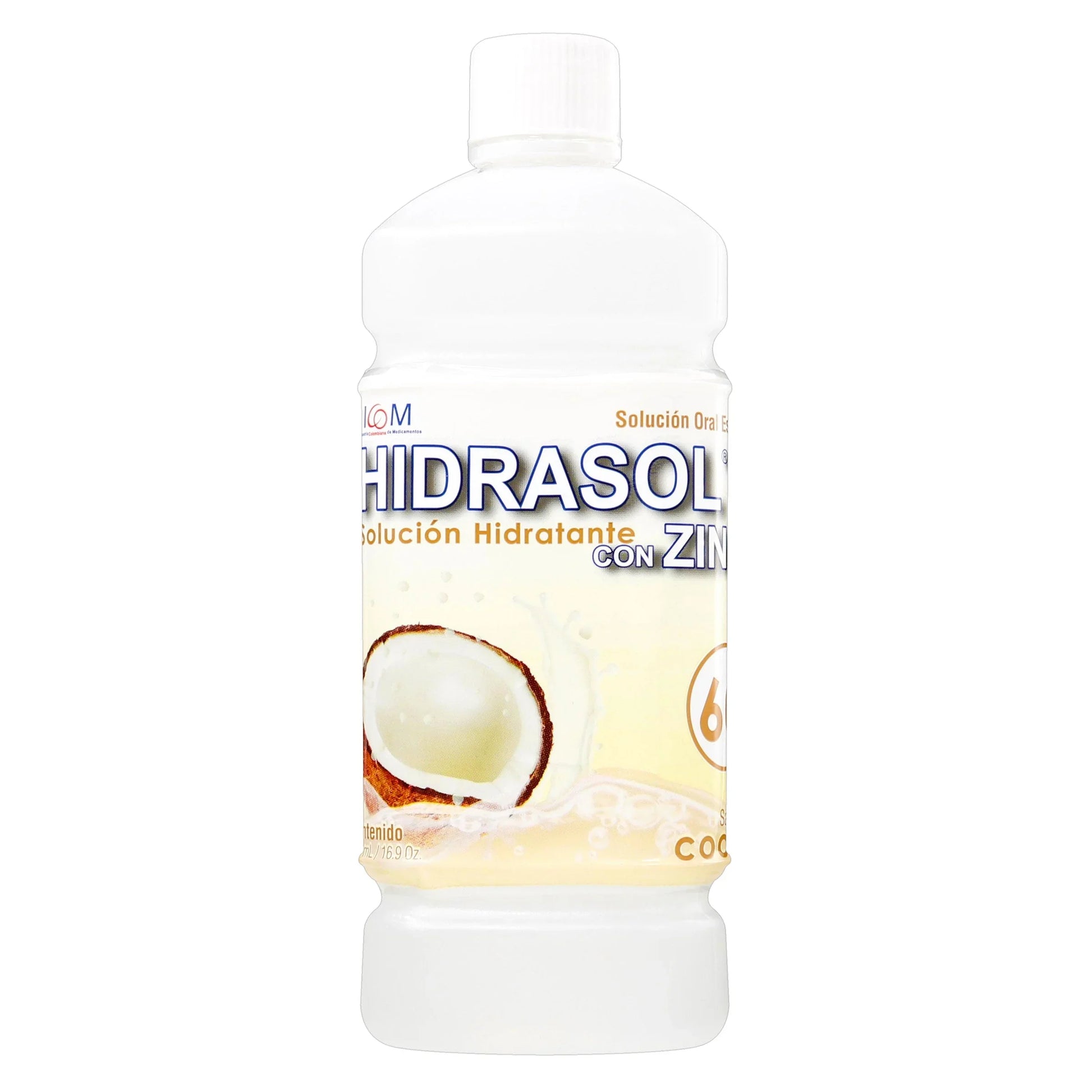 HidratanteSOL 60 Zinc Coco 500ml Solución Oral