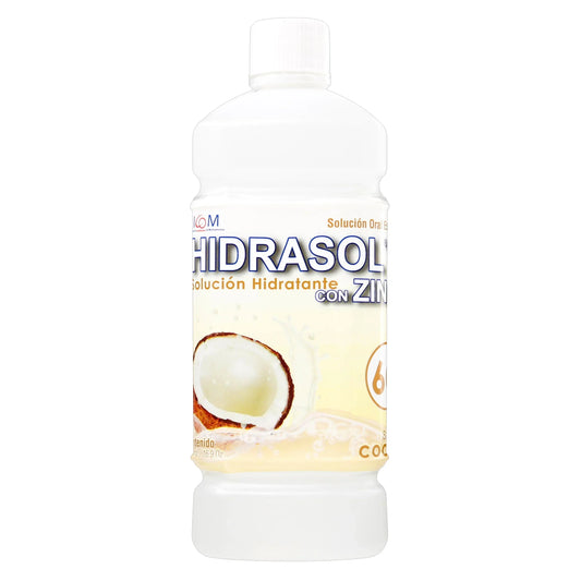 HidratanteSOL 60 Zinc Coco 500ml Solución Oral