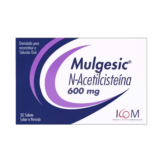 Mulgesic (n-acetilcist) 600m 30s Icom