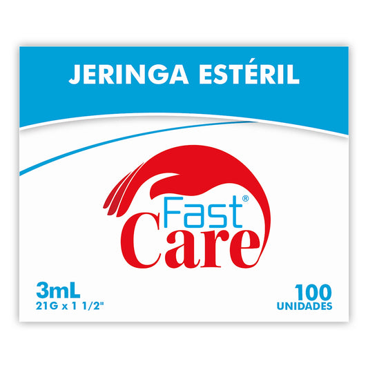 Jeringa 3p 3ml 21x1.1/2 Fa 100un Icom