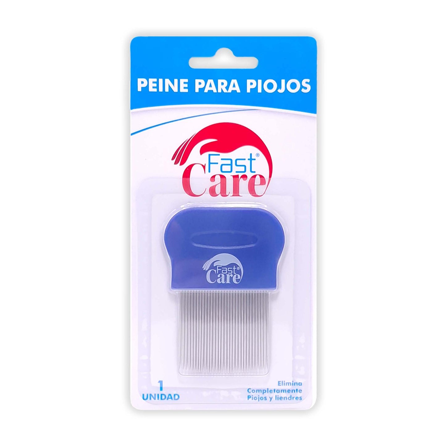 Peine Paracetamol Piojos Fast Care Unidad Icom