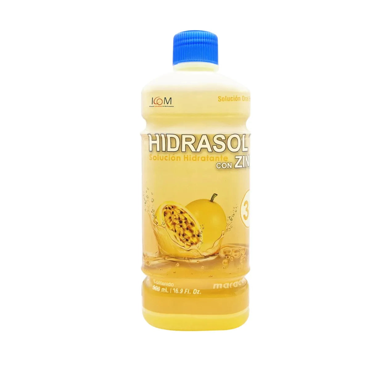 Hidrasol 30 Con Zinc Maracuya 500ML Icom