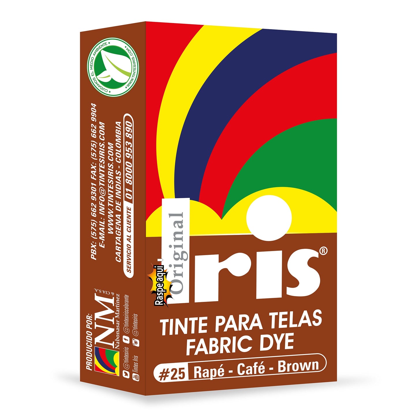 Tinte Iris 25 Cafeína Rape 9 gr