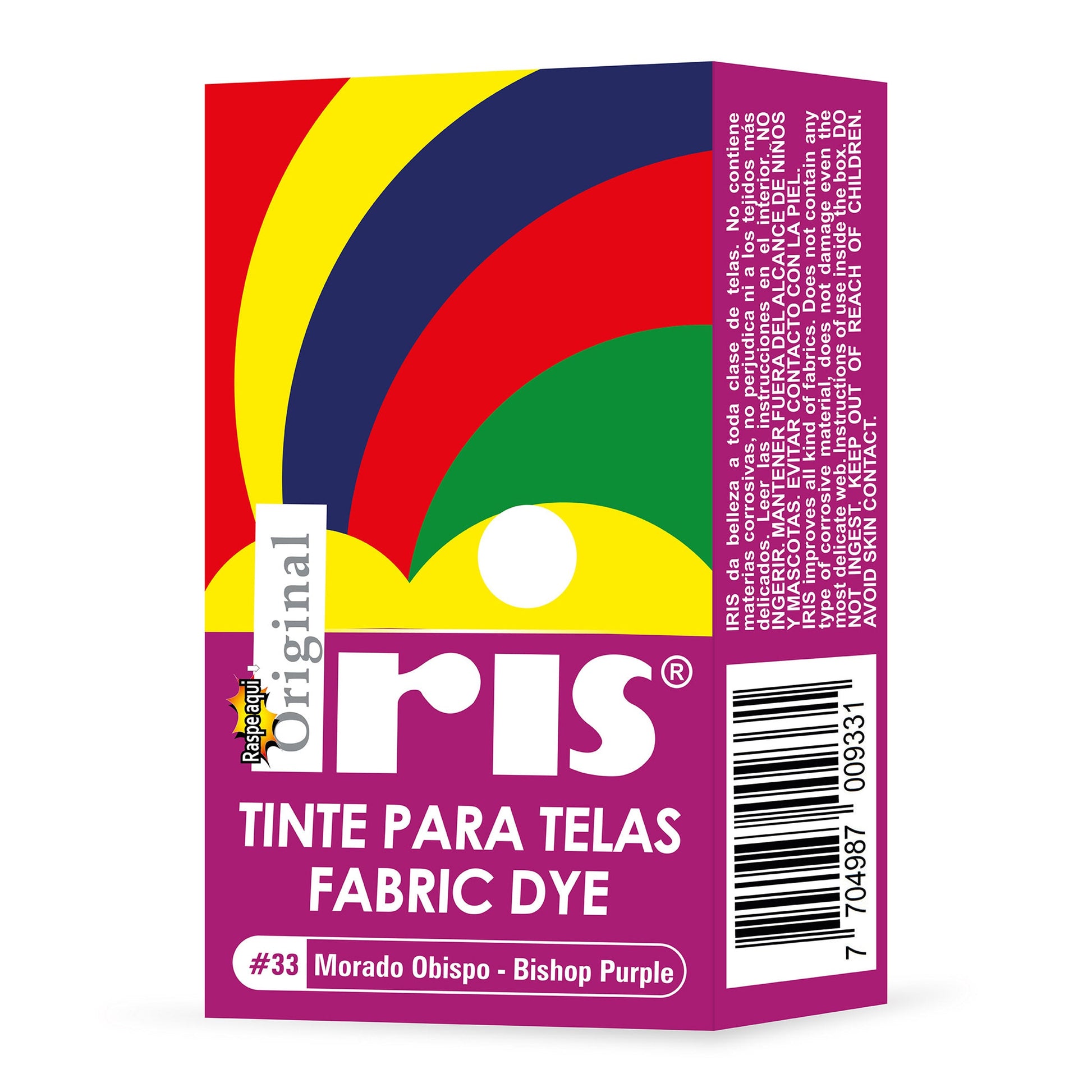 Tinte Iris 33 Morado Obispo 9 gr