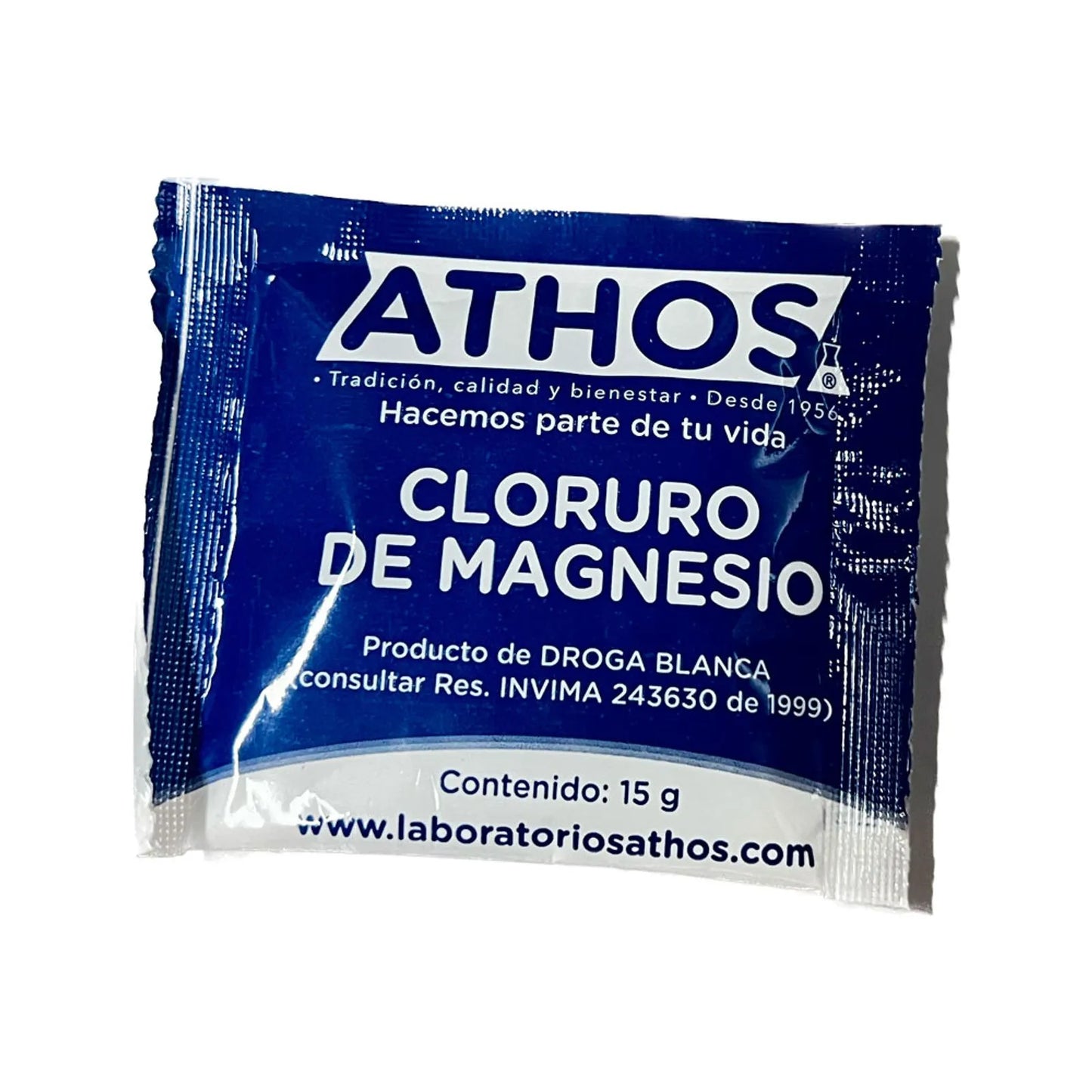 Cloruro De Magnesio 15 Gr 30 Sobres