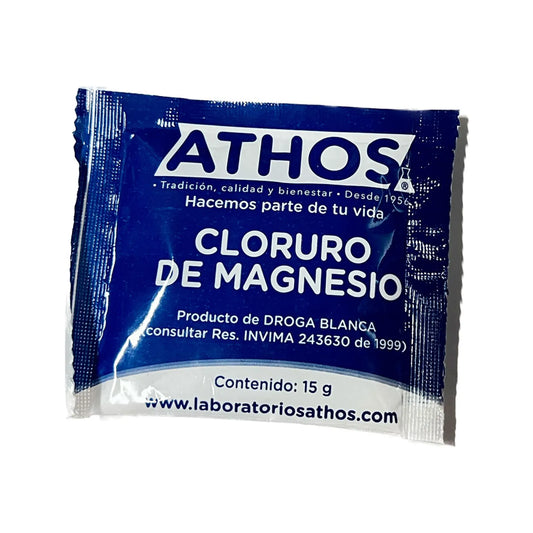 Cloruro De Magnesio 15 Gr 30 Sobres