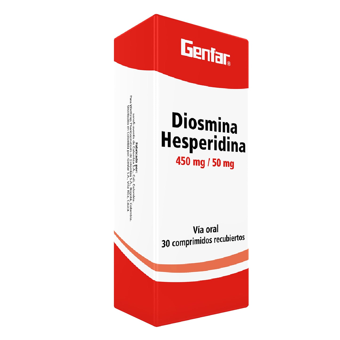 Diosmina Hesperidina 450mg/50mg 30 Tbs W