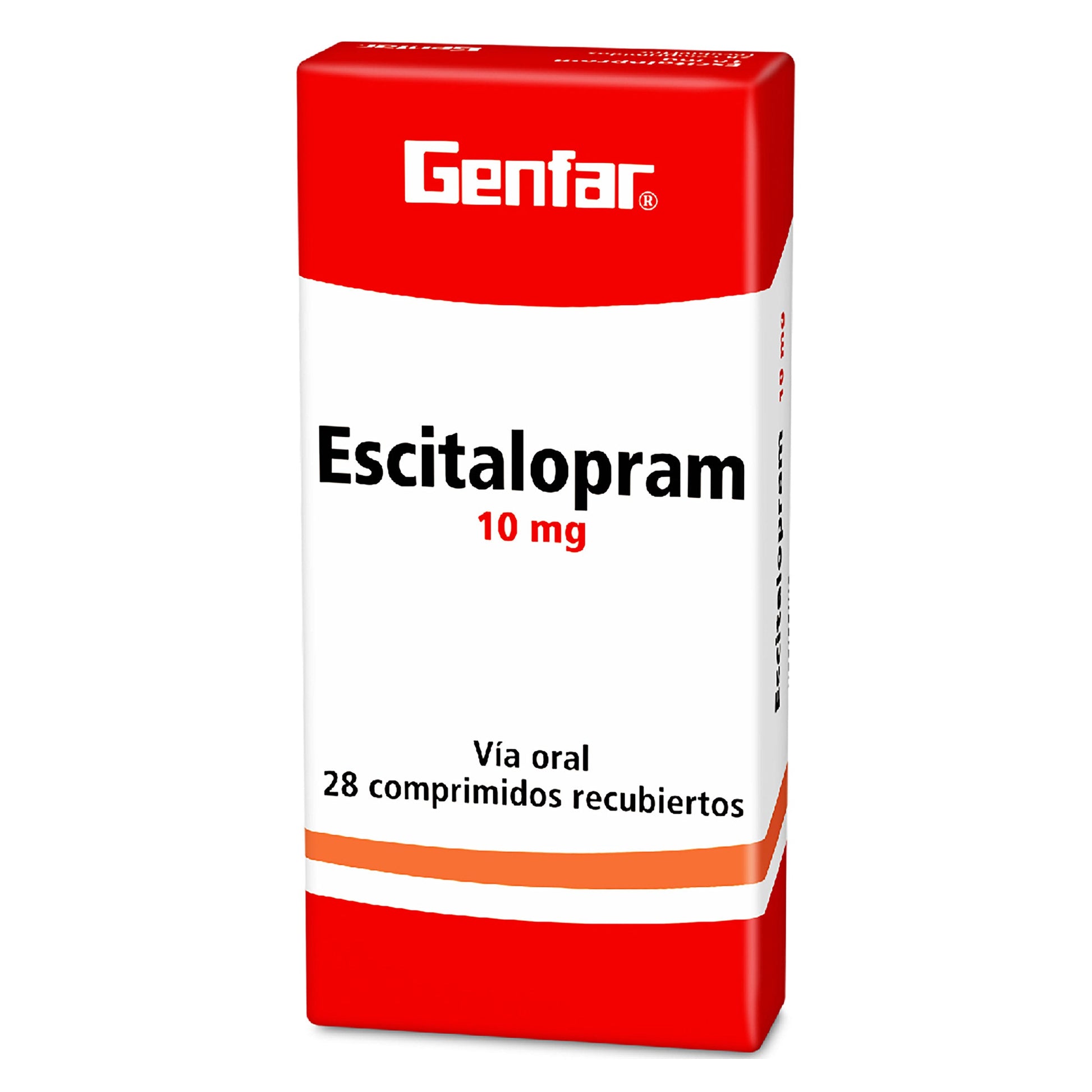 Escitalopram 10 mg 28 Tabletas W