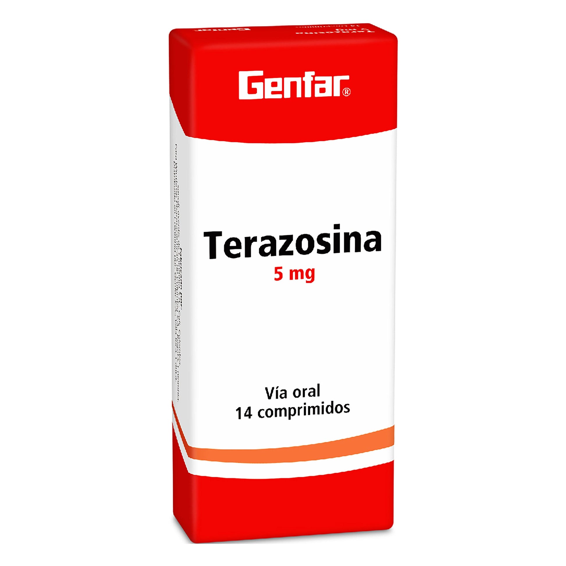 Terazosina 5 mg 14 Tabletas W