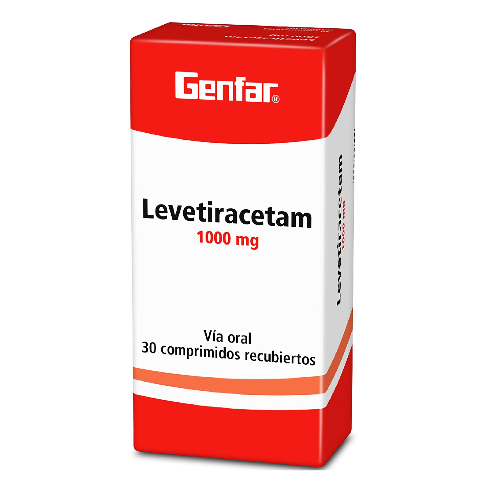 Levetiracetam 1000mg 30 Tabletas gF (p)83100