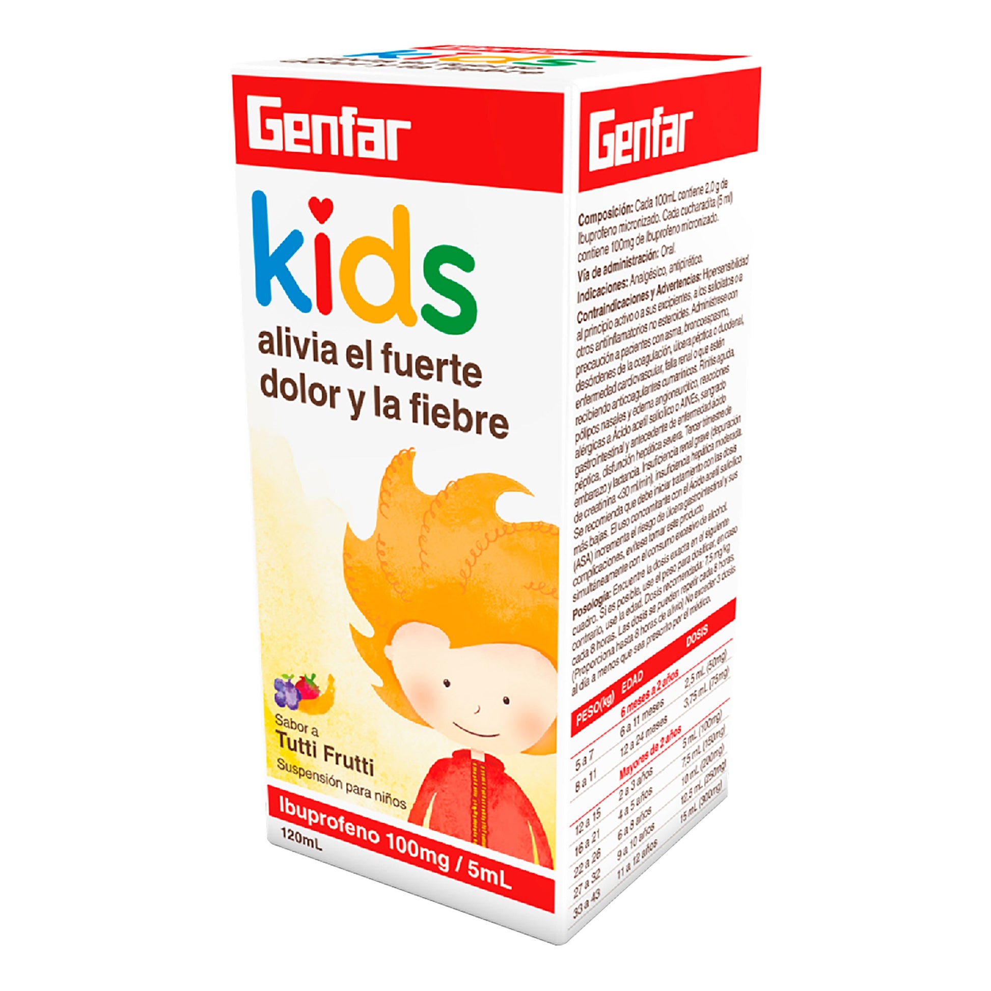 Ibuprofeno Suspensión Kids 120ml gF
