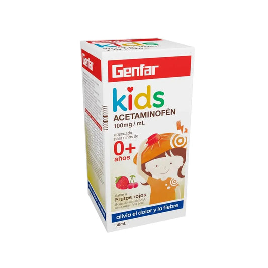 Acetaminofén Kids 100 mg Gotas 30 ml gF