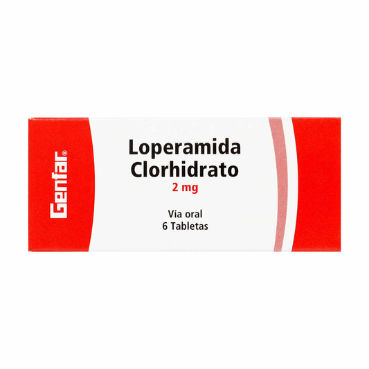 Loperamida 2 mg 6 Tbs gF