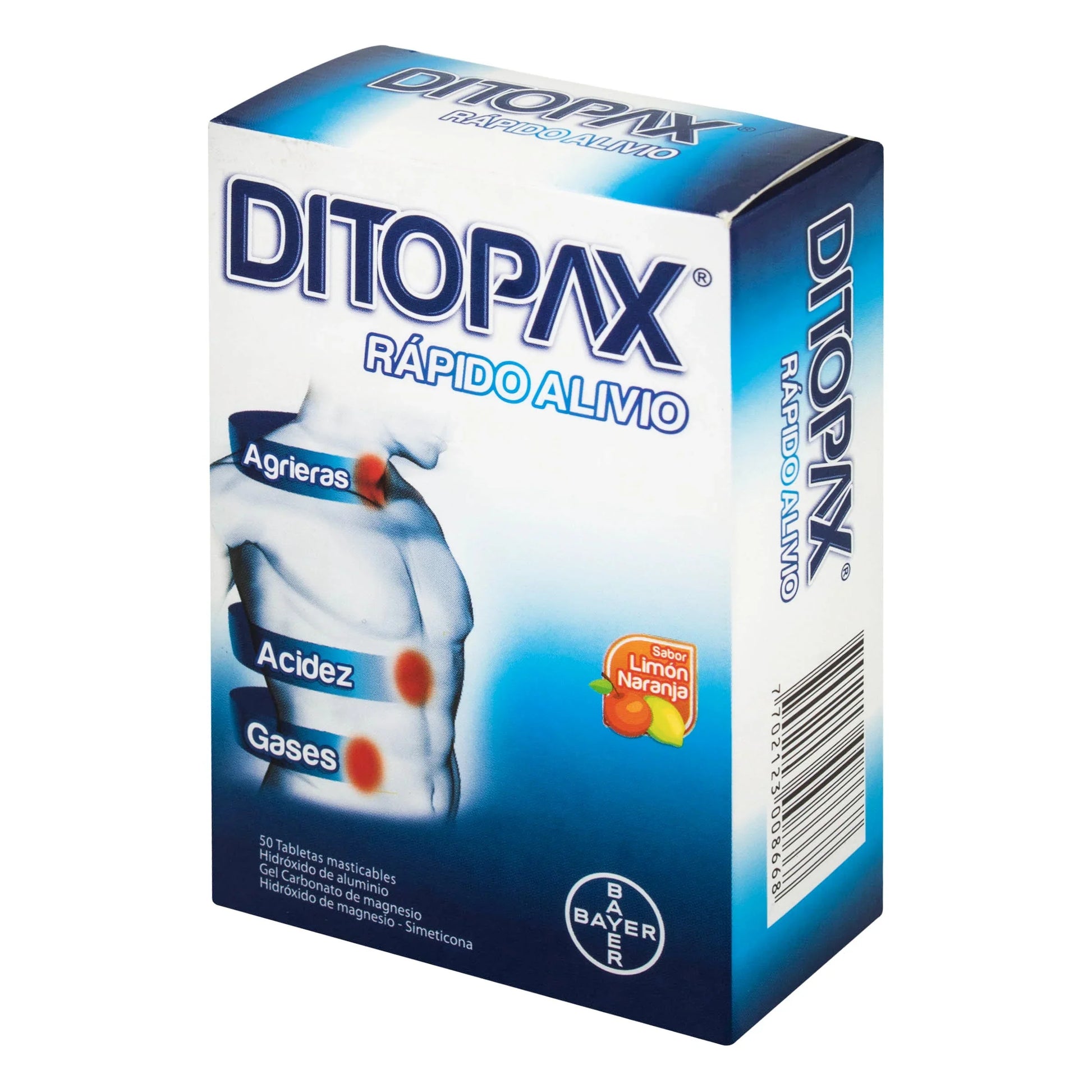 Ditopax X 50 Tabletas