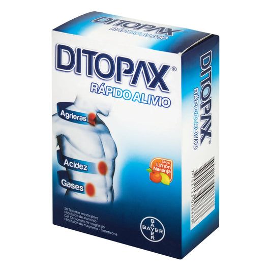 Ditopax X 50 Tabletas