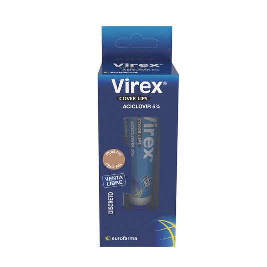 Virex Cover Lips Crema 5% Tubo 10 gr