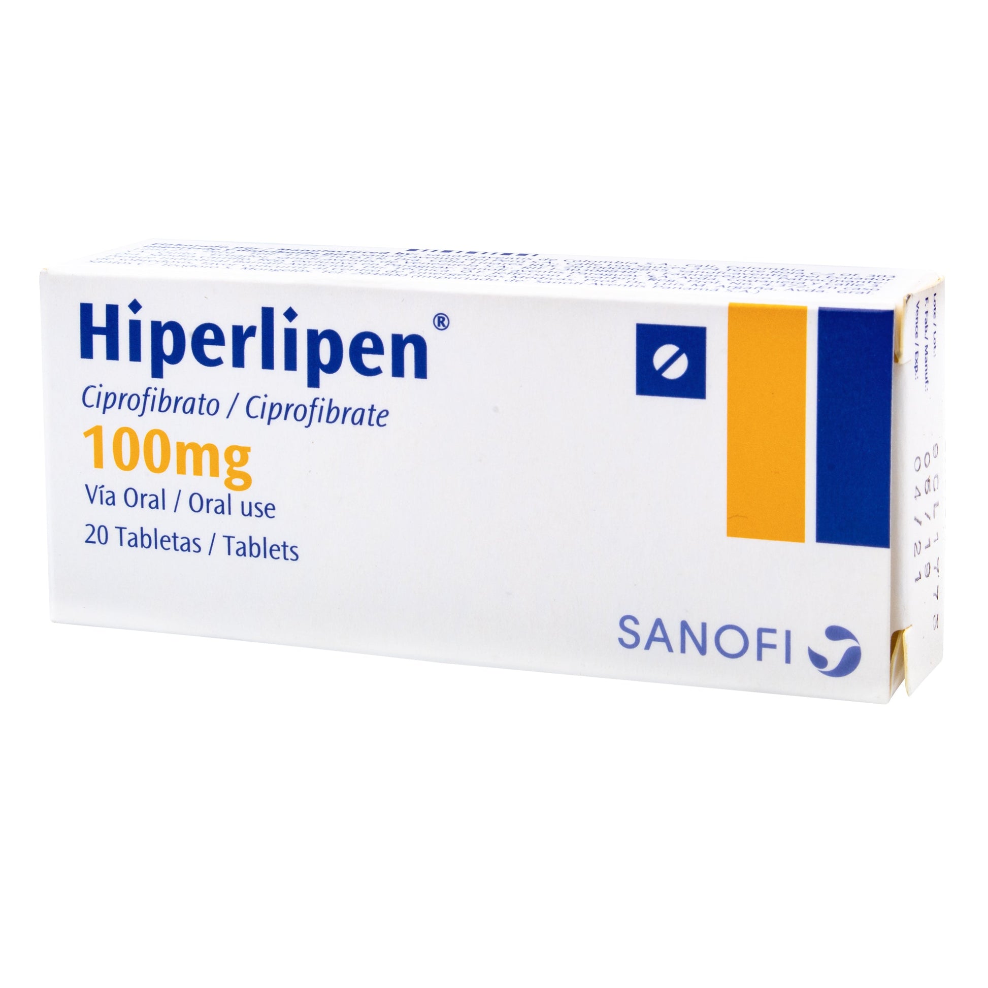 Hiperlipen 100mg 20 Tbs (a)(p)15988(sc)