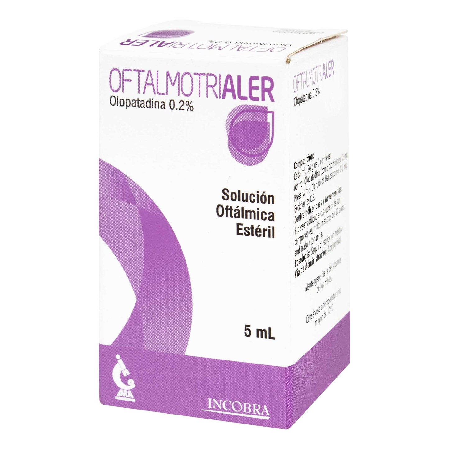 OftálmicoOTRIALER Olopatadina 0.2% Oft.5 ml