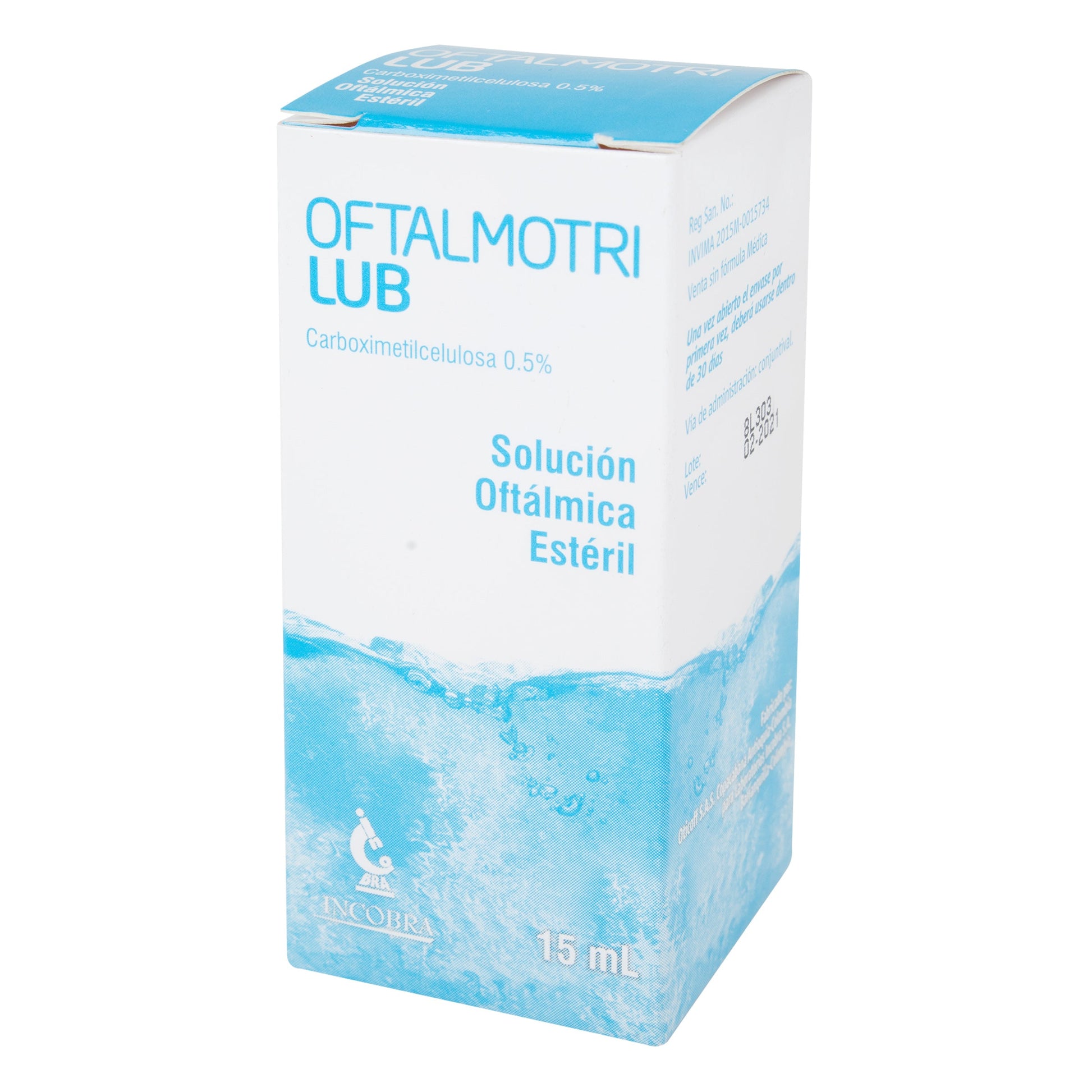 OftálmicoOTRI Lub Solución Oftálmico 15 ml