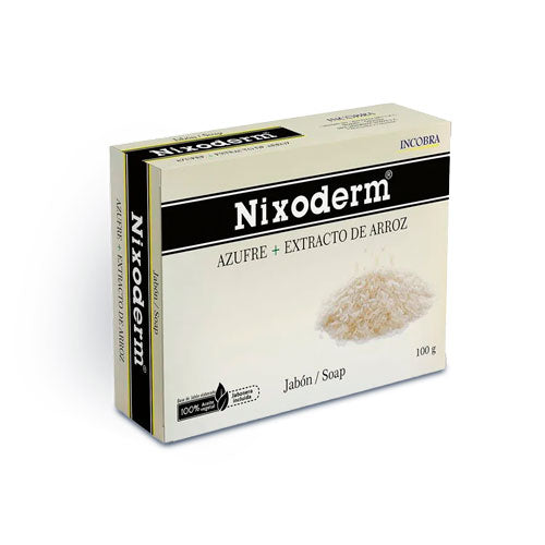 jabon-nixoderm-azufre-extracto-arroz-100gr