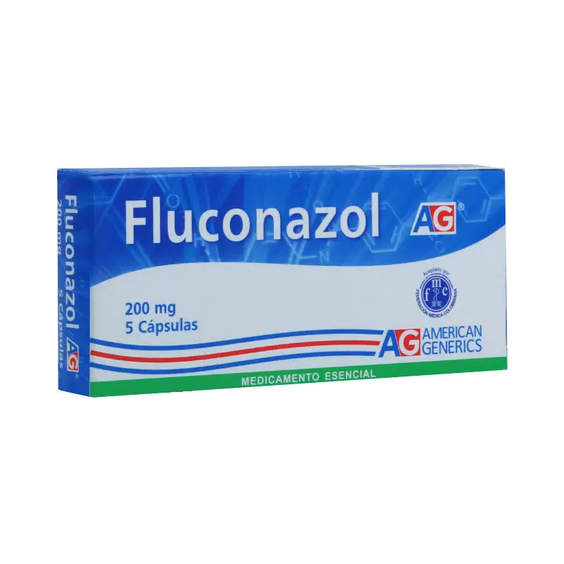 Fluconazol 200 mg 5 Cápsulas Ag